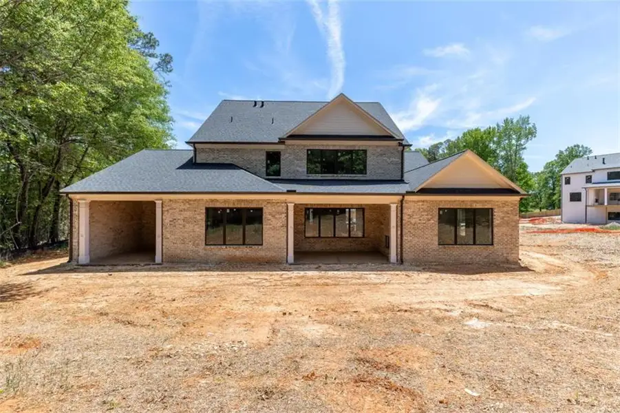 In-progress construction of a new home in , Buford, GA (Image 10).