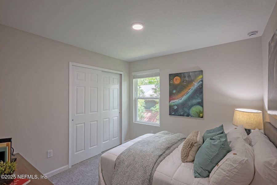 Furnished interior view inside a new home in , Jacksonville (Image 25).