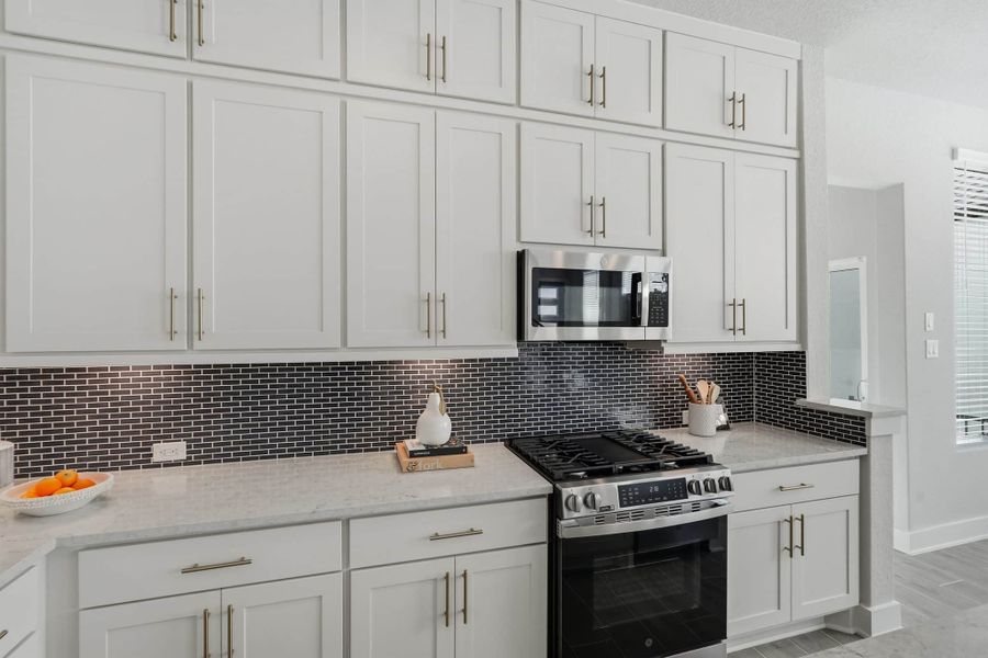 Furnished interior view inside a new home in Prominence – Now Selling, San Antonio (Image 13).