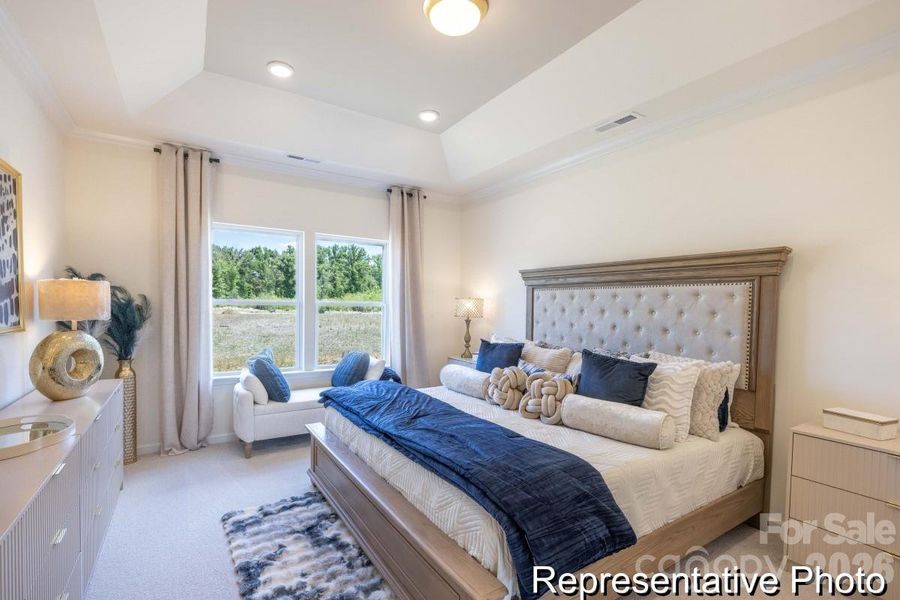 Furnished interior view inside a new home in Colvin Park, Rock Hill (Image 10).