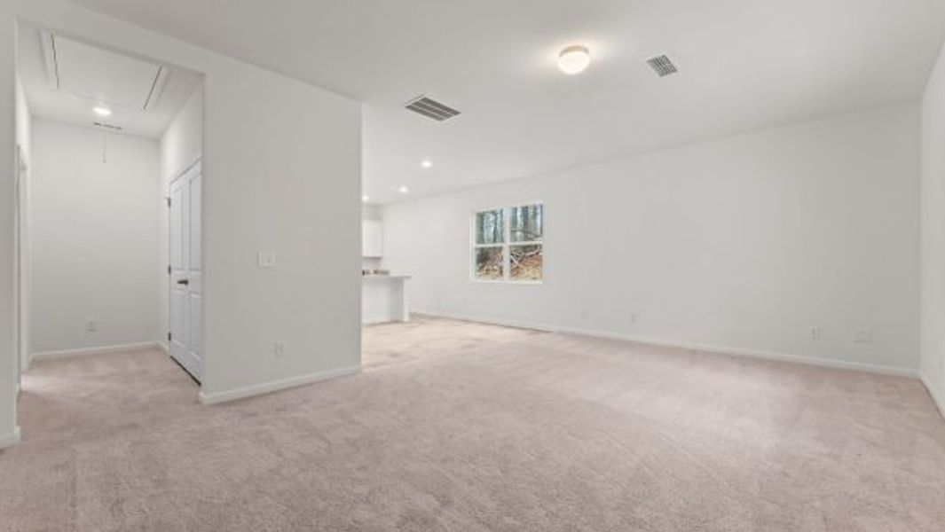 Representative unfurnished interior of a home built from the Windsor by Piedmont Residential in Clemit Harris Place, Newnan (Image 13). Representative unfurnished interior of a home built from the Windsor by Piedmont Residential in Clemit Harris Place, Newnan (Image 13).