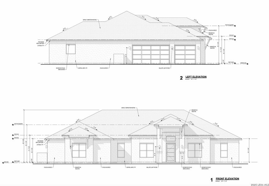 Exterior rendering of this home design in , Bandera, TX (Image 3).