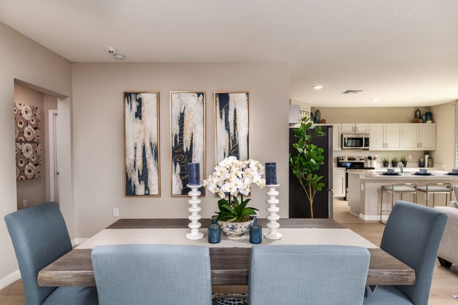 Representative furnished interior of a home built from the Indigo by Casa Fresca Homes in Villa Mar, Winter Haven (Image 15). Representative furnished interior of a home built from the Indigo by Casa Fresca Homes in Villa Mar, Winter Haven (Image 15).