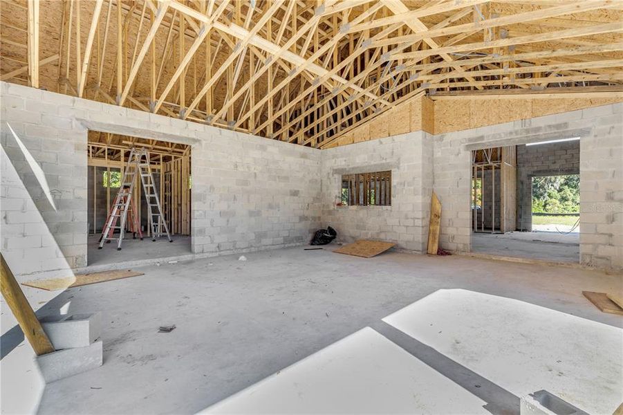 In-progress construction of a new home in , Deland, FL (Image 34). In-progress construction of a new home in , Deland, FL (Image 34).