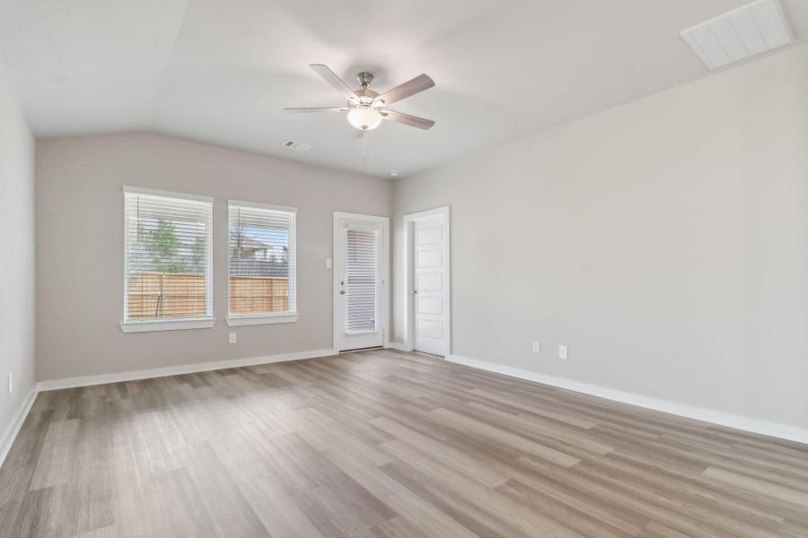 Photo is not of the actual home, but is an inspirational photo of builder’s model home and may depict options, furnishings, and/or decorator features that are not included