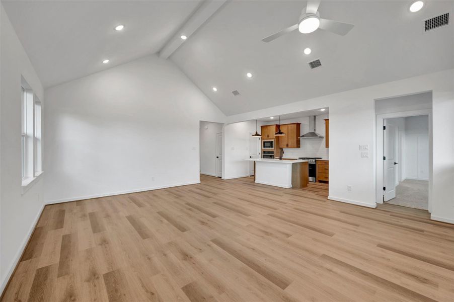 Open living area