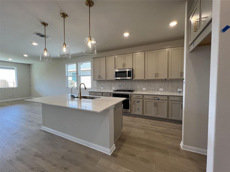 Furnished interior view inside a new home in Rolling Glen, Hutto (Image 13).