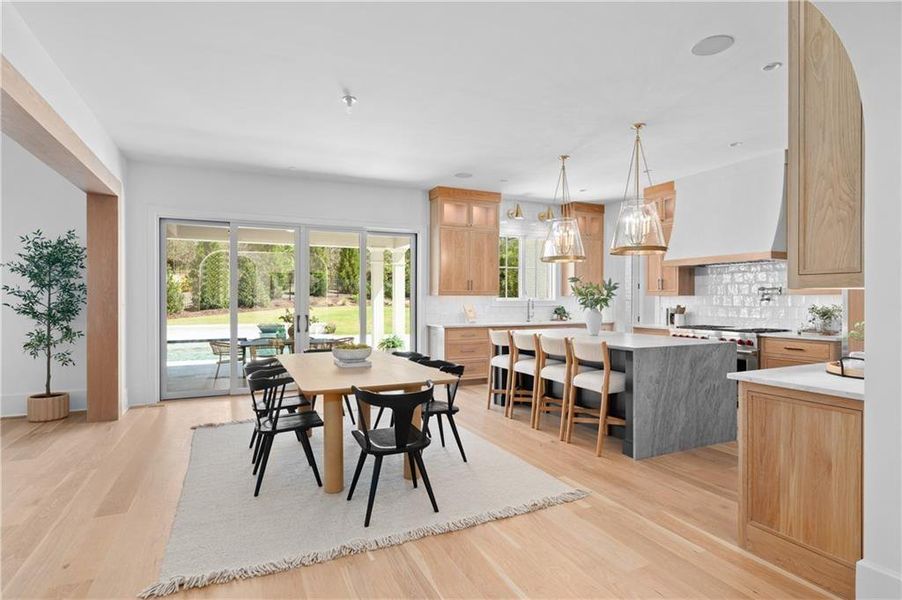 Furnished interior view inside a new home in , Milton (Image 7).