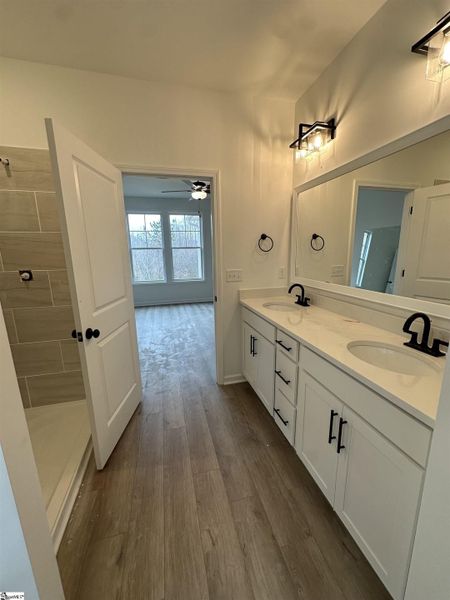 Furnished interior view inside a new home in Shiloh Trail, Wellford (Image 11).