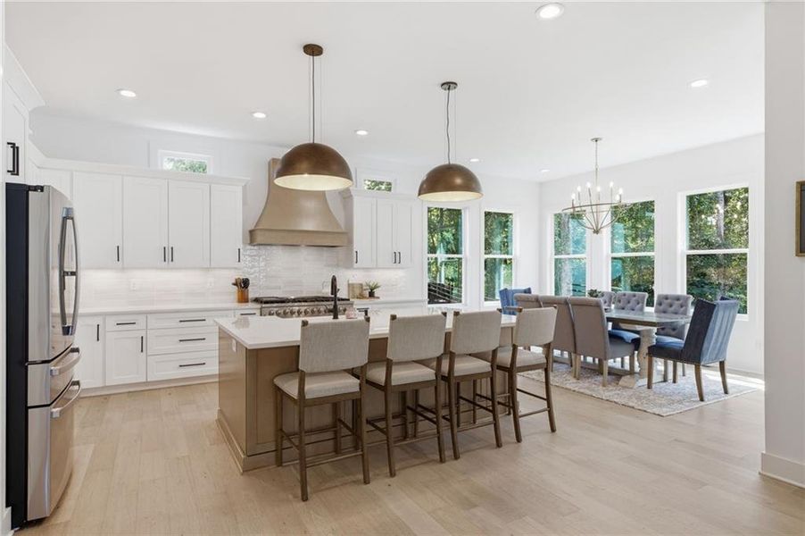 Furnished interior view inside a new home in , Cumming (Image 14).