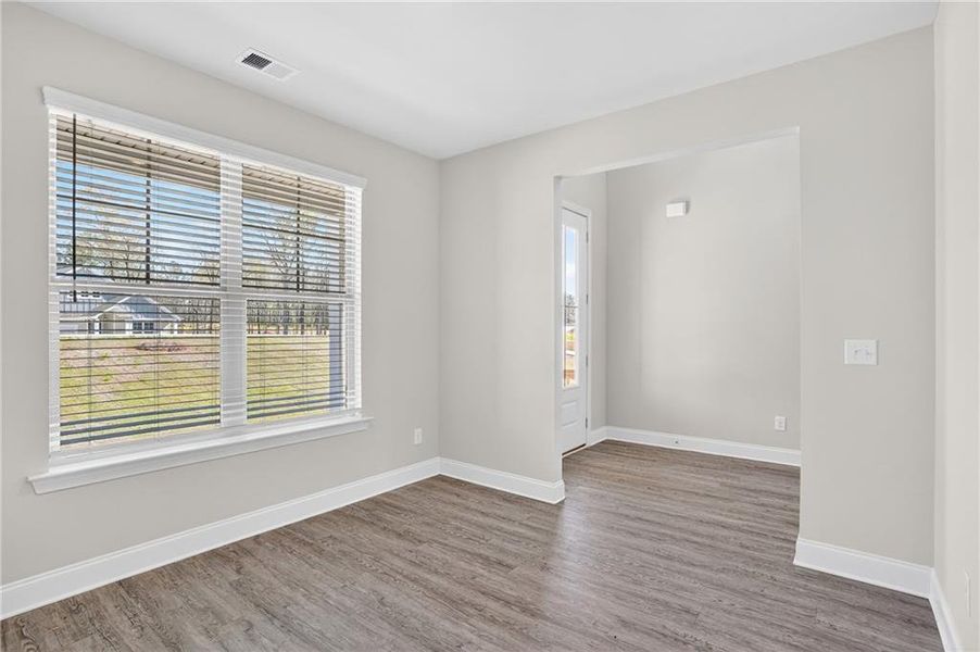 Spacious, unfurnished interior of a new home in Waters Edge, Mansfield (Image 21).