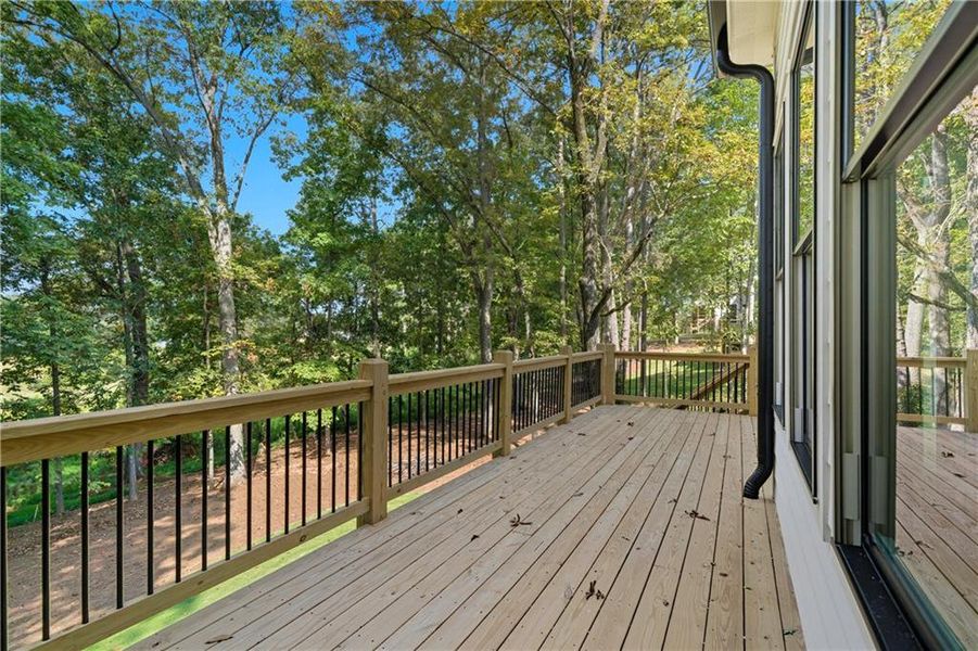 Exterior details and patio area of a home in , Canton (Image 24).