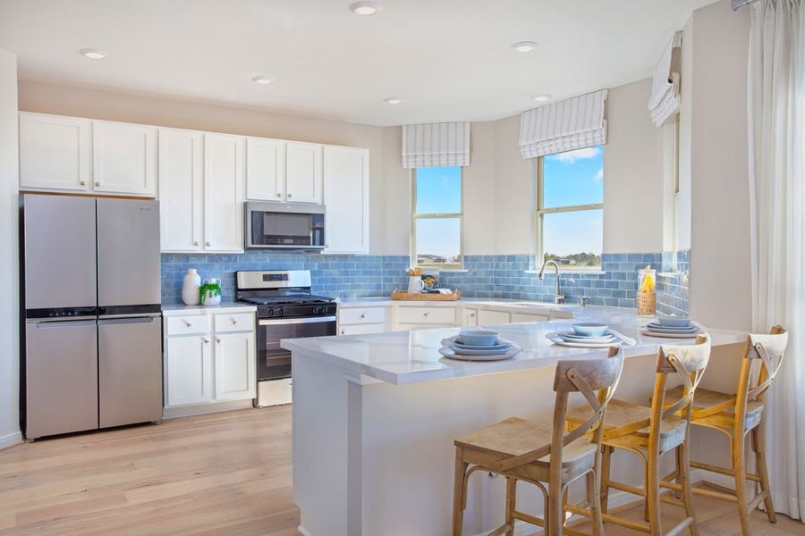 Furnished interior view inside a new home in Bauer Meadows, Hockley (Image 4).