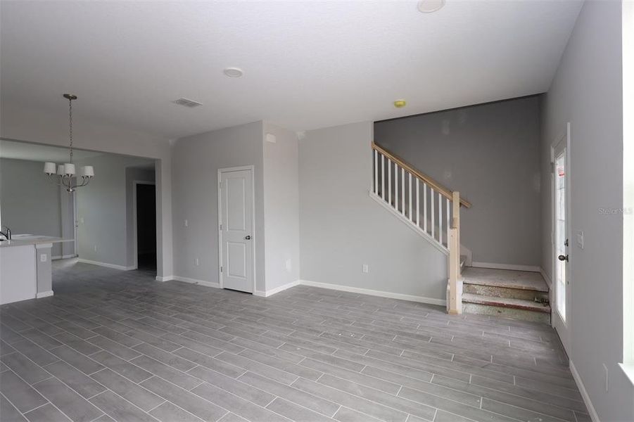 Spacious, unfurnished interior of a new home in Tribute at Ovation, Winter Garden (Image 27). Spacious, unfurnished interior of a new home in Tribute at Ovation, Winter Garden (Image 27).