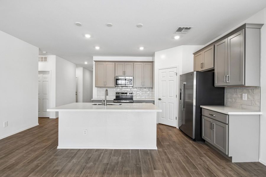 Kitchen featuring the Milan Collection
