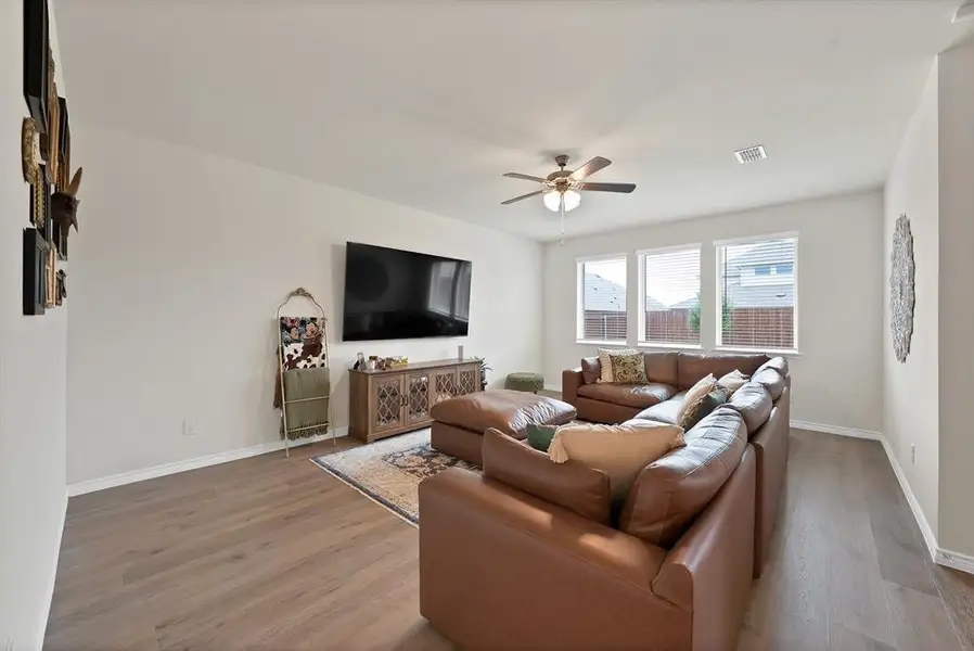 Furnished interior view inside a new home in , Aubrey (Image 10). Furnished interior view inside a new home in , Aubrey (Image 10).