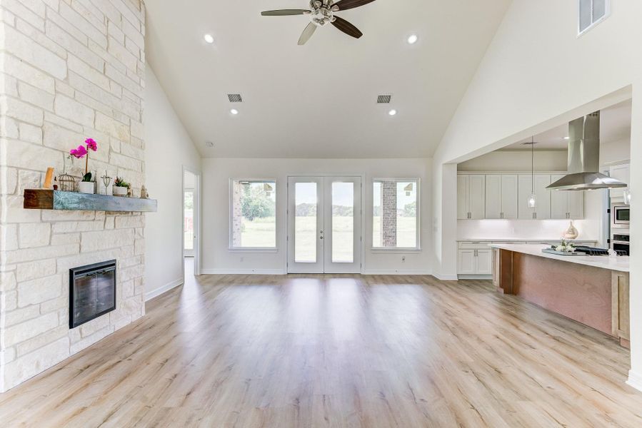 Open concept floorplan Open concept floorplan