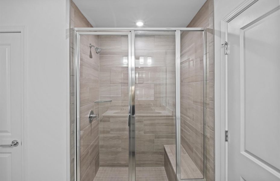 Furnished interior view inside a new home in Parkside Crossing, Charlotte (Image 3). Furnished interior view inside a new home in Parkside Crossing, Charlotte (Image 3).