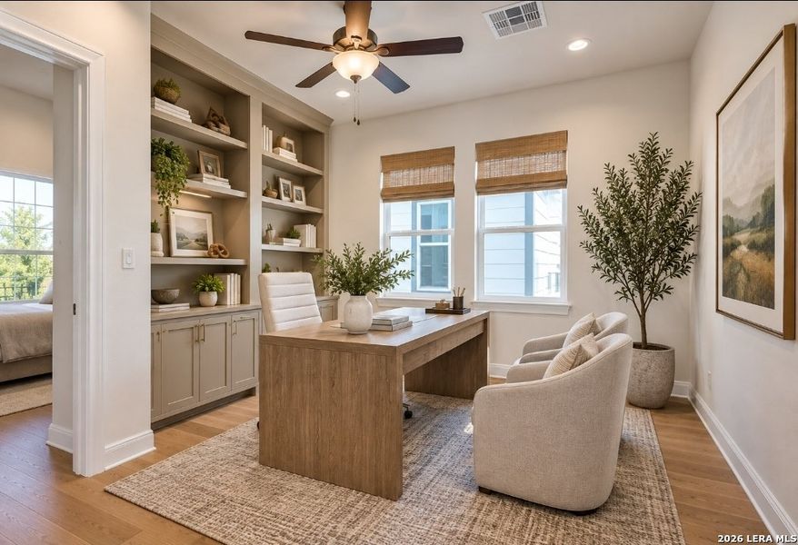 Furnished interior view inside a new home in Town Creek, New Braunfels (Image 13). Furnished interior view inside a new home in Town Creek, New Braunfels (Image 13).