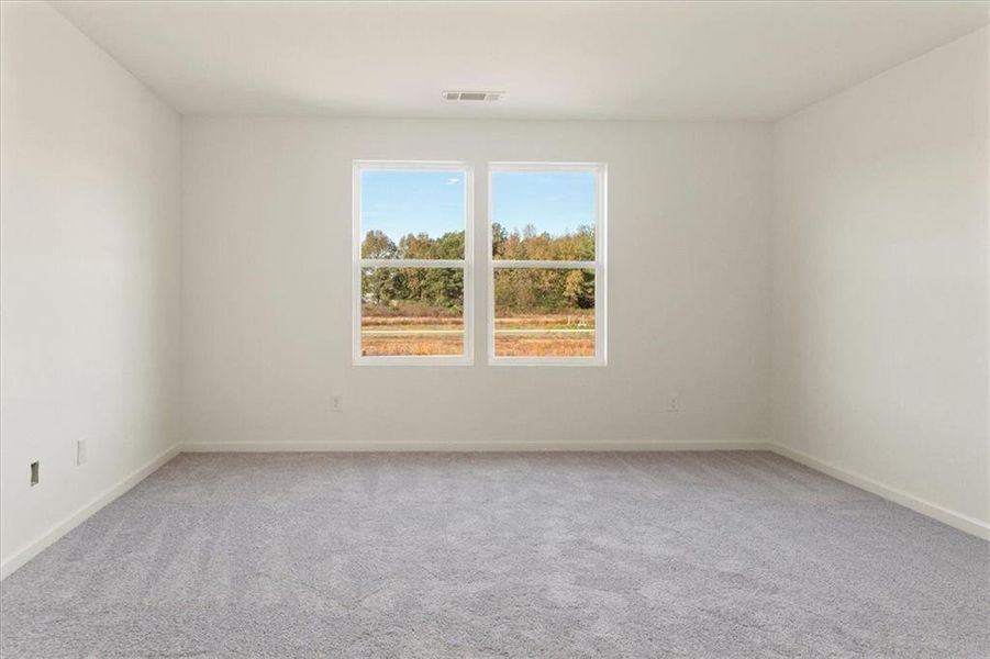 Spacious, unfurnished interior of a new home in The Ridge at Twin Rivers, Covington (Image 26). Spacious, unfurnished interior of a new home in The Ridge at Twin Rivers, Covington (Image 26).