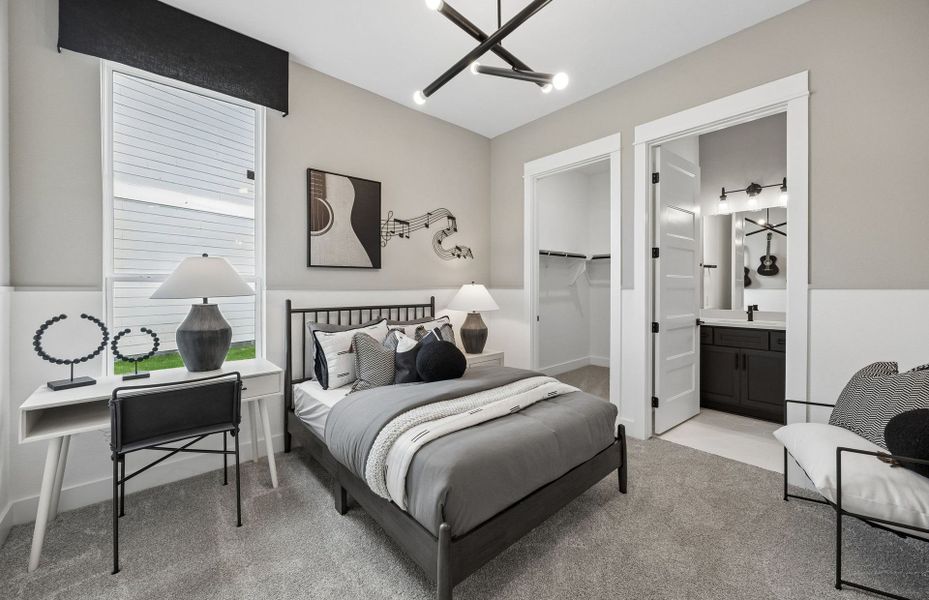 Representative furnished interior of a home built from the Renown by Del Webb in Del Webb Sugar Land at Ryehill, Rosenberg (Image 5). Representative furnished interior of a home built from the Renown by Del Webb in Del Webb Sugar Land at Ryehill, Rosenberg (Image 5).