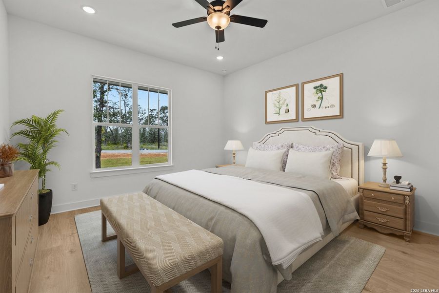 Furnished interior view inside a new home in , La Vernia (Image 12). Furnished interior view inside a new home in , La Vernia (Image 12).