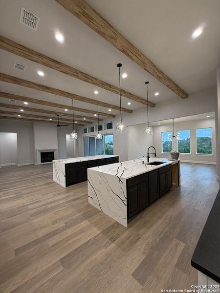 Furnished interior view inside a new home in , San Antonio (Image 4). Furnished interior view inside a new home in , San Antonio (Image 4).