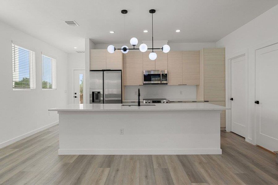 Furnished interior view inside a new home in , Lago Vista (Image 7).