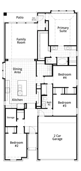 2D floor plan layout for the Royce by Highland Homes in East View Farms, Georgetown, TX (Image 4). 2D floor plan layout for the Royce by Highland Homes in East View Farms, Georgetown, TX (Image 4).