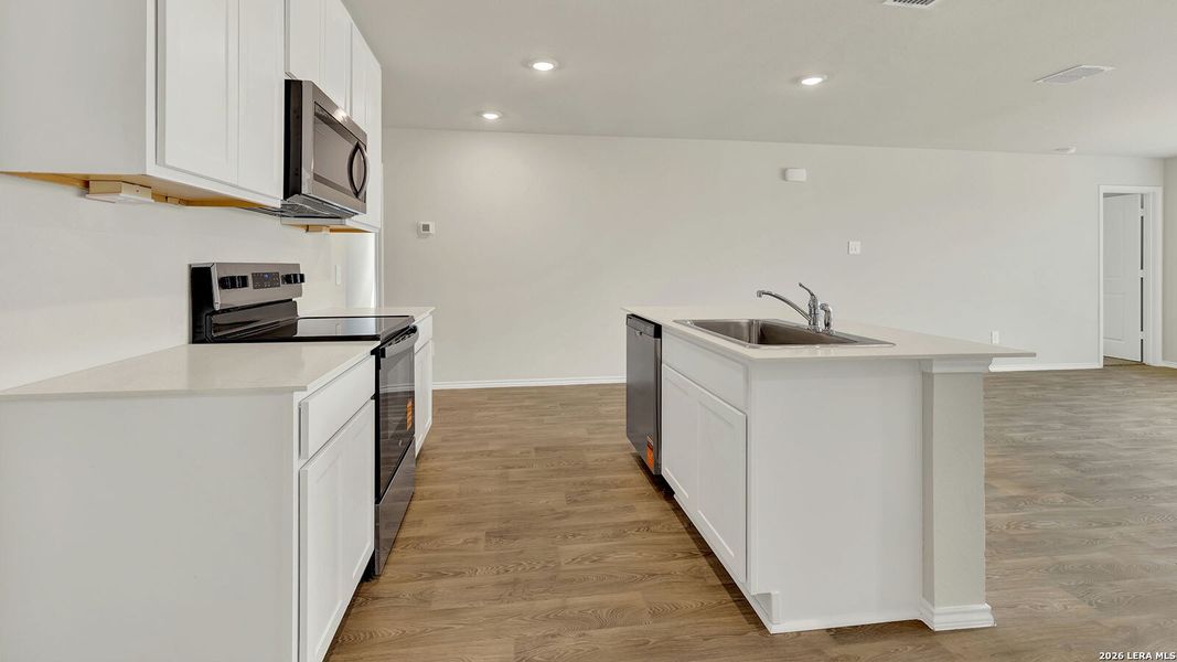 Furnished interior view inside a new home in Ladera, Luling (Image 5). Furnished interior view inside a new home in Ladera, Luling (Image 5).
