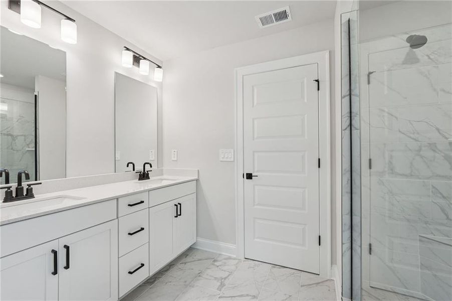 Furnished interior view inside a new home in Hemingway - Reserve Series, Cumming (Image 17).