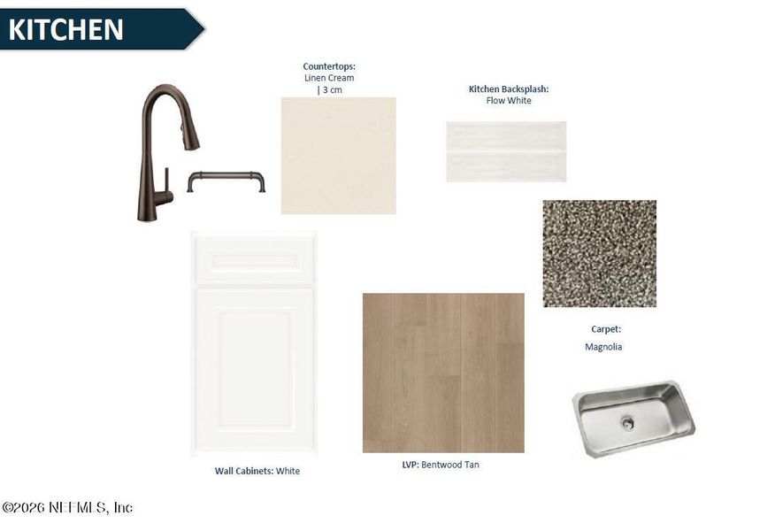 Sample of building materials used in homes in Seminole Palms, Palm Coast (Image 21).