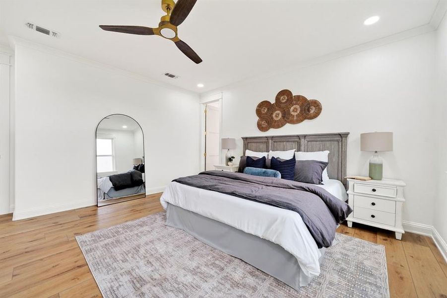 Furnished interior view inside a new home in , Mount Pleasant (Image 9).
