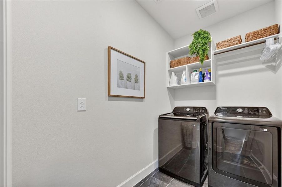 Furnished interior view inside a new home in The Parks at Wilson Creek, Celina (Image 18).