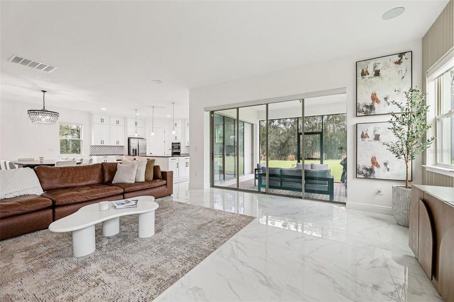 Furnished interior view inside a new home in , St. Cloud (Image 4).