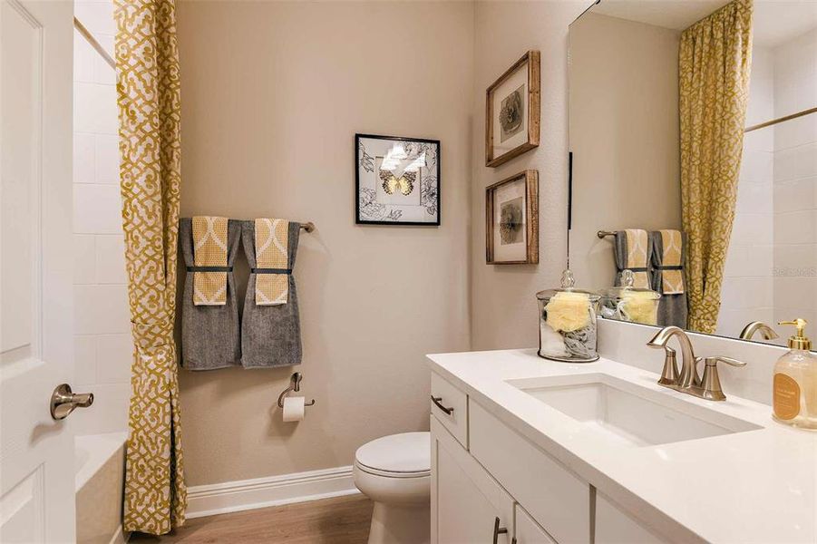 Furnished interior view inside a new home in Crosswind Point, Parrish (Image 7).
