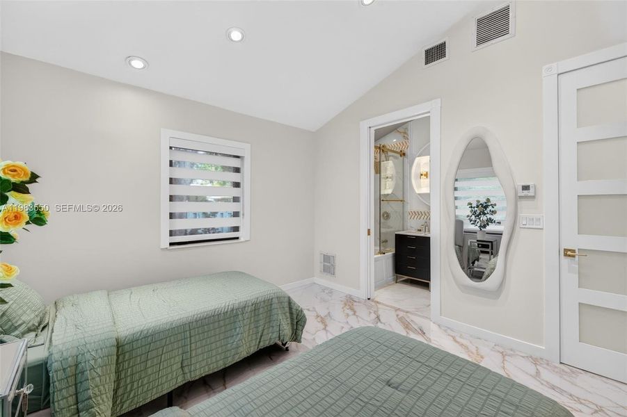 Furnished interior view inside a new home in , Biscayne Park (Image 55).