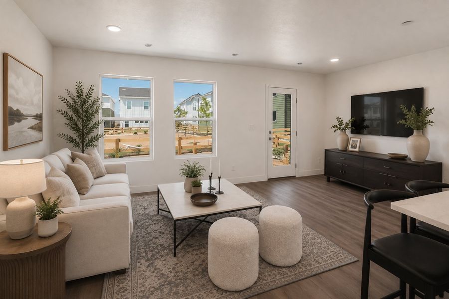 Furnished interior view inside a new home in Bloom, Fort Collins (Image 10).