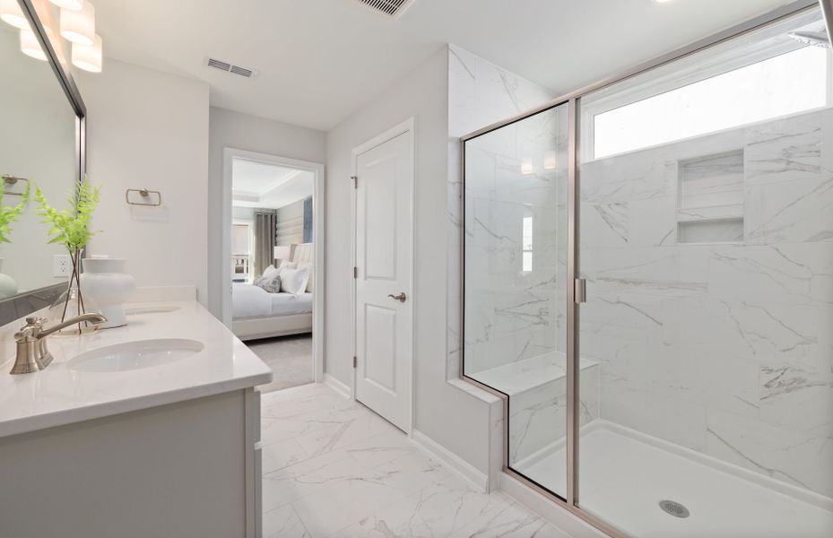 Representative furnished interior of a home built from the Sedona by Pulte Homes in Mailman Post, Knightdale (Image 12).