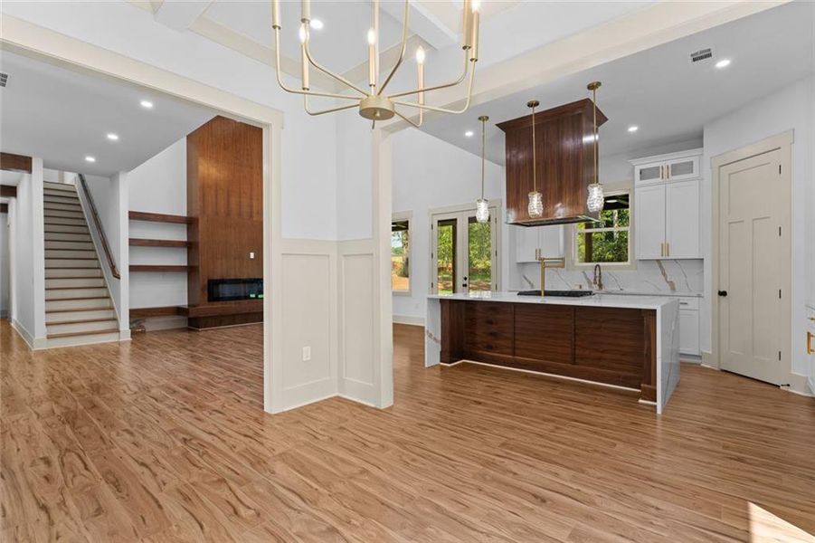 Furnished interior view inside a new home in , Powder Springs (Image 10).