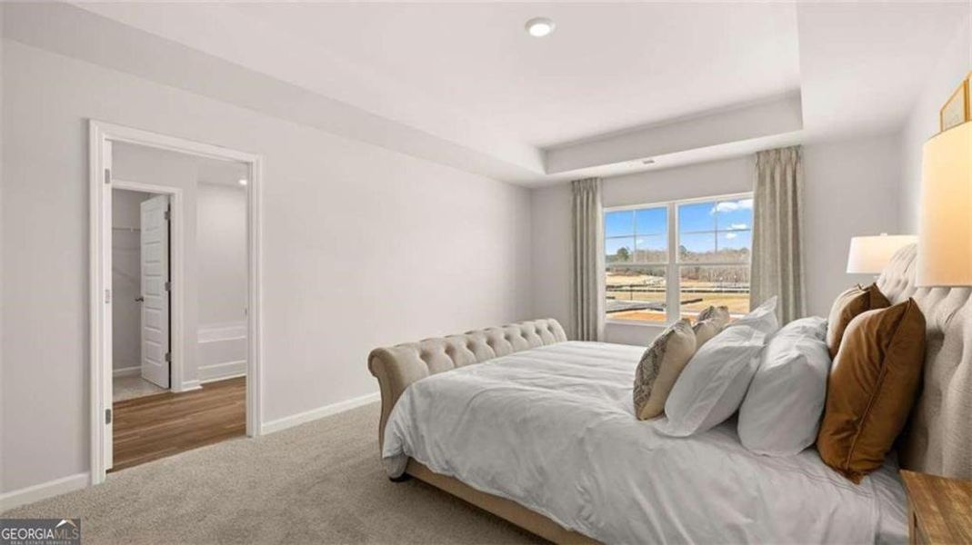 Furnished interior view inside a new home in Echo Glen, Stockbridge (Image 16).