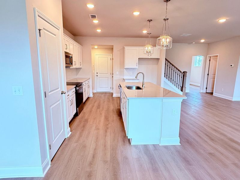 Kitchen & Stairs