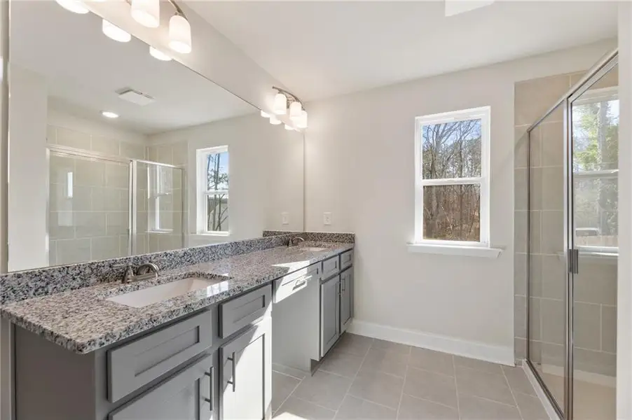 Furnished interior view inside a new home in Mulberry Summit, Flowery Branch (Image 10). Furnished interior view inside a new home in Mulberry Summit, Flowery Branch (Image 10).
