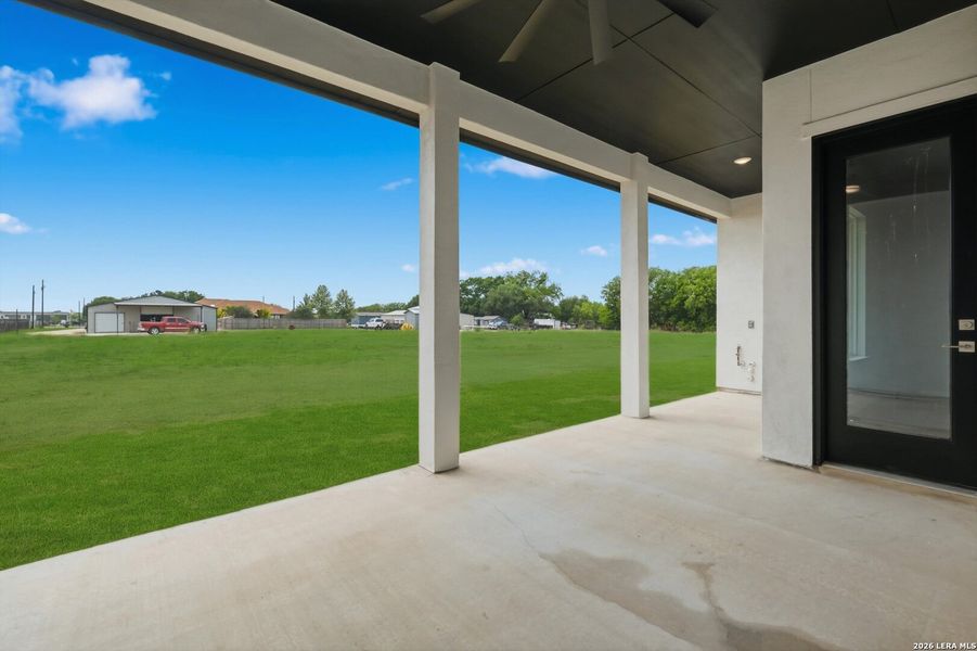 Exterior details and patio area of a home in , Castroville (Image 18).