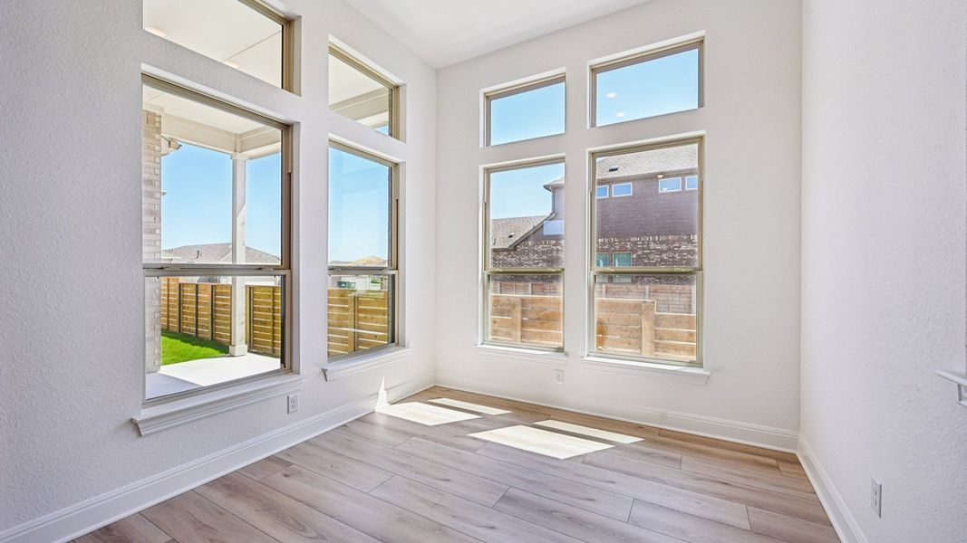 Furnished interior view inside a new home in Flora, Hutto (Image 9).