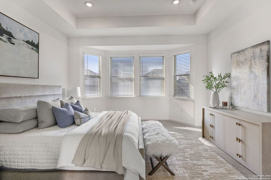 Furnished interior view inside a new home in Rhine Valley, Schertz (Image 34).