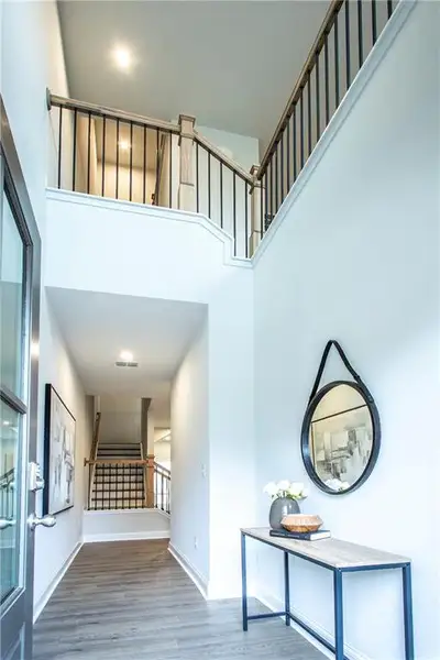 Furnished interior view inside a new home in Towne Village at Suwanee Dam, Sugar Hill (Image 3).