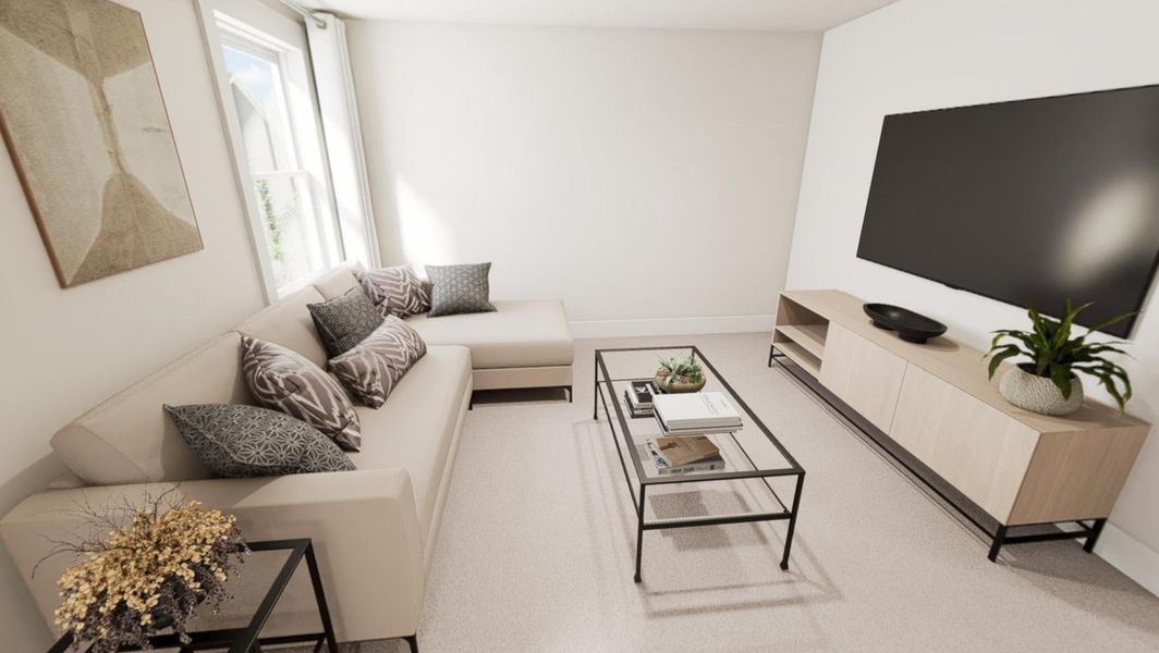 Furnished interior view inside a new home in Tupelo Junction, Mebane (Image 9).