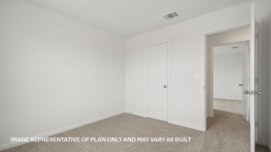 Spacious, unfurnished interior of a new home in Prairie Lakes, Buda (Image 30).