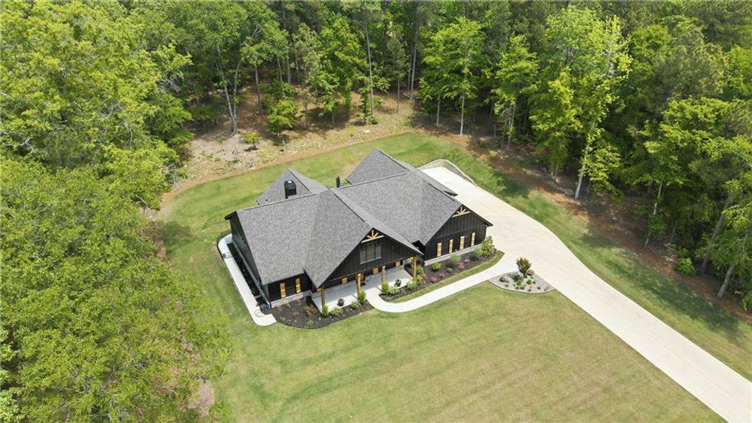 Front exterior of a new home in , Buckhead, GA, highlighting curb appeal (Image 21).